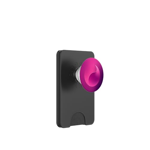 Niedliche abstrakte Kunst in minimalistischer rosa Pastell-Ästhetik PopSockets PopWallet für MagSafe von Elegant Pink Abstract Art Designs