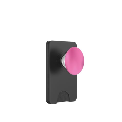 Niedliche rosa minimalistische abstrakte Kunst PopSockets PopWallet für MagSafe von Elegant Pink Abstract Art Designs