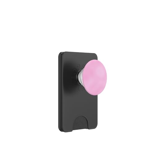 Pastellrosa abstrakte Kunst niedlich und einfach minimalistischer Stil PopSockets PopWallet für MagSafe von Elegant Pink Abstract Art Designs