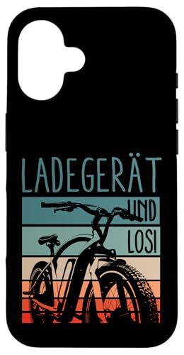 Ladegerät Und Los Fahrrad Pedelec E-Biker Hülle für iPhone 16 von Elektrobike E-Fahrrad Radfahrer Geschenkidee