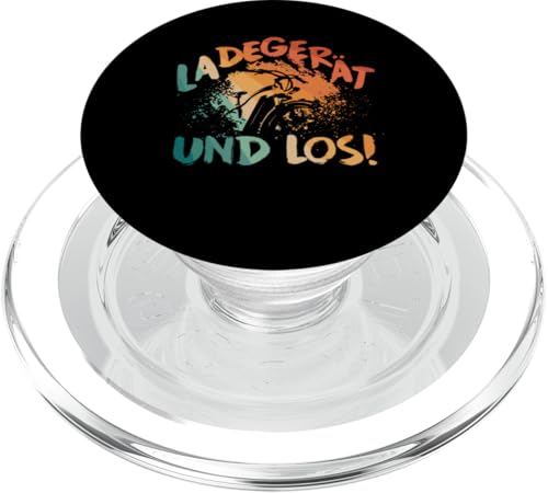 Ladegerät Und Los Fahrrad Pedelec E-Biker PopSockets PopGrip für MagSafe von Elektrobike E-Fahrrad Radfahrer Geschenkidee