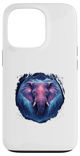 Hülle für iPhone 13 Pro Natur Wald Elefant Elefanten von Elephants Elephant Lover Gifts