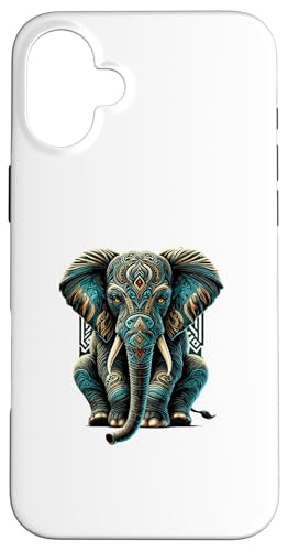 Hülle für iPhone 16 Plus Mandala Art Elefant Elefanten von Elephants Elephant Lover Gifts