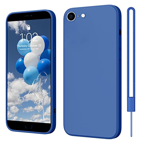 ElestBela iPhone 7/8 Hülle, iPhone SE 2022 Hülle, iPhone SE 2020 Hülle, Hanyhülle iPhone 7/8 Case Dünn Slim mit Microfiber, Kratzfeste Rundumschutz Schutzhülle Hülle für iPhone SE 2/7/8 Königsblau ElestBela iPhone 7/8 Hülle, iPhone SE 2022 Hülle, iPhone SE 2020 Hülle, Hanyhülle iPhone 7/8 Case Dünn Slim mit Microfiber, Kratzfeste Rundumschutz Schutzhülle Hülle für iPhone SE 2/7/8 Königsblau von ElestBela