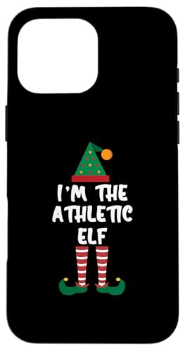 Hülle für iPhone 16 Pro Max I'm The Athletic Elf Christmas Christmas Elf Group Costume von Elf Group Matching Christmas