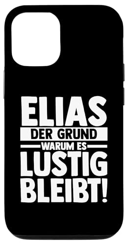 Hülle für iPhone 12/12 Pro Vorname Elias von Elias Geschenk