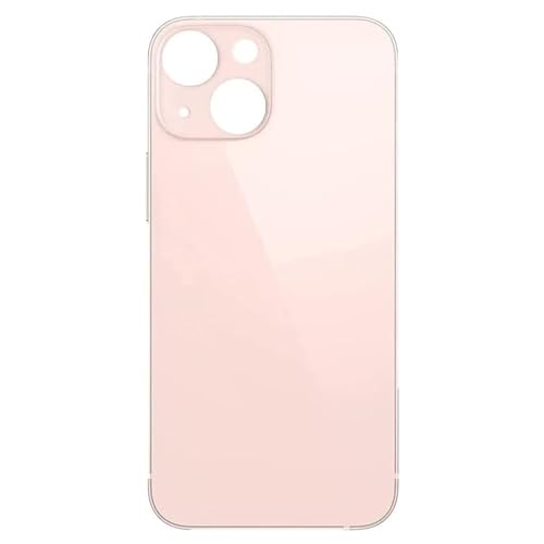 ELLENNE RÜCKGEHÄUSE KOMPATIBEL FÜR iPhone 13 - Back Cover Glas SCHWARZ Weiss ROT ROSA (Rosa/Rose) von Ellenne