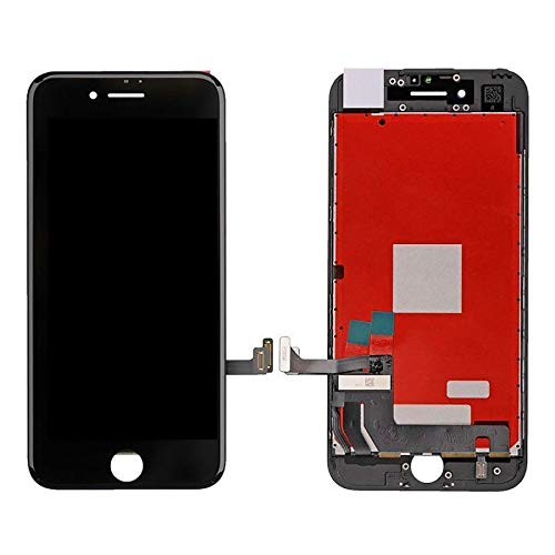 Ellenne, LCD-Display, Touchscreen für Apple iPhone 8, schwarz/weiß, inklusive Schraubendreher-Set von Ellenne