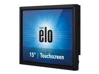 Elo 1590L - Rev B - LED-Display - 15 - offener Rahmen - Touchscreen - 1024 x 768 @ 75 Hz - 250 cd/m² - 700:1 - 16 ms - HDMI, VGA, DisplayPort - schwarz von Elo TouchSystems