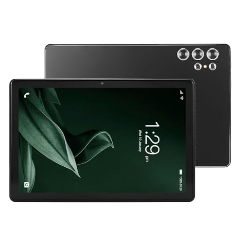 Elprico 10,1-Zoll-Tablet, 12 GB RAM, 256 GB ROM, 4G LTE-Tablet für Mobile Anrufe, Tablet mit 2560 X 1600 Auflösung,5.0-Tablet (Black) von Elprico