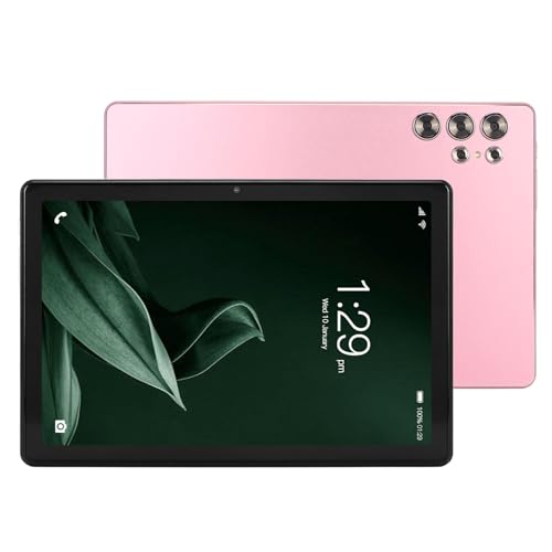 Elprico 10,1-Zoll-Tablet, 12 GB RAM, 256 GB ROM, 4G LTE-Tablet für Mobile Anrufe, Tablet mit 2560 X 1600 Auflösung,5.0-Tablet (PINK) von Elprico