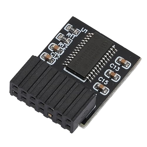 Elprico 14Pin SPI TPM 2.0 Modul Hochsicheres, Langlebiges Material für Win 11 Motherboard von Elprico