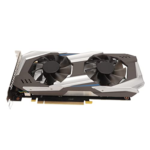 Elprico GTX960 4 GB Grafikkarte, GDDR5 128BIT 1152 MHz 7012 MHz Gaming-Grafikkarte, 1024SP-Frequenz, Dual-Lüfter-Desktop-PC, Diskrete Gaming-Grafikkarte (GTX960 4B) von Elprico