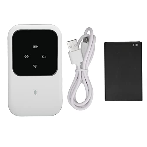 Elprico Tragbare 4G-WLAN-Route, Mobiler WLAN-Hotspot 4G LTE Mobiler WLAN-Router mit LED-Anzeige für Autoreisen Im Freien Elprico Tragbare 4G-WLAN-Route, Mobiler WLAN-Hotspot 4G LTE Mobiler WLAN-Router mit LED-Anzeige für Autoreisen Im Freien von Elprico