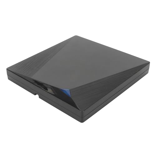 Externes CD-DVD-Laufwerk, USB-C-CD-DVD-Brenner, Plug-and-Play, Hochgeschwindigkeits-Datenübertragung, Tragbarer Externer DVD-Brenner für Laptop-PC für Windows für OS X von Elprico