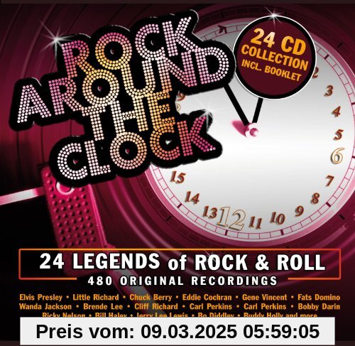 Rock Around the Clock  480 Originalaufnahmen Von 24 Rock & Roll Legenden von Elvis Presley