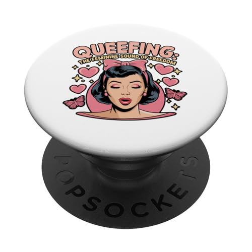 Peinliche Queef Queen Queefed Inappropriate Fart Queefing PopSockets Klebender PopGrip von Embarassing Queef Queen Inappropriate Fart