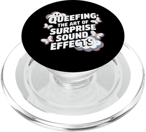 Peinliche Queef Queen Queefed Inappropriate Fart Queefing PopSockets PopGrip für MagSafe von Embarassing Queef Queen Inappropriate Fart