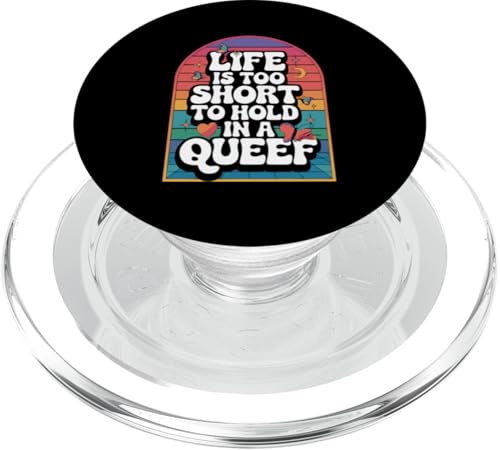 Peinliche Queef Queen Queefed Inappropriate Fart Queefing PopSockets PopGrip für MagSafe von Embarassing Queef Queen Inappropriate Fart