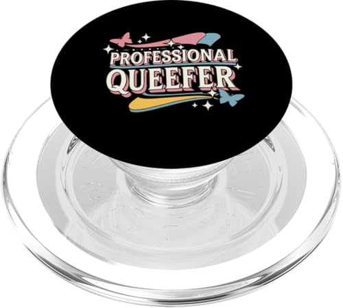 Peinliche Queef Queen Queefed Inappropriate Fart Queefing PopSockets PopGrip für MagSafe von Embarassing Queef Queen Inappropriate Fart