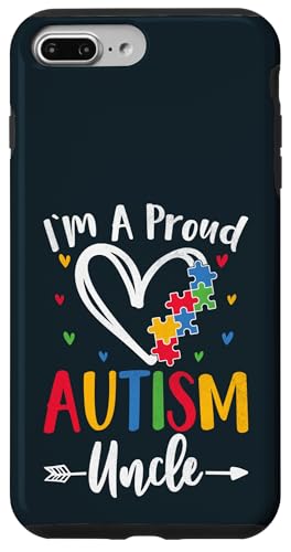 Autismus-Bewusstsein Autistischer Neffe Nichte Stolzer Autismus Onkel Hülle für iPhone 7 Plus/8 Plus von Embrace Different Apparel.USA