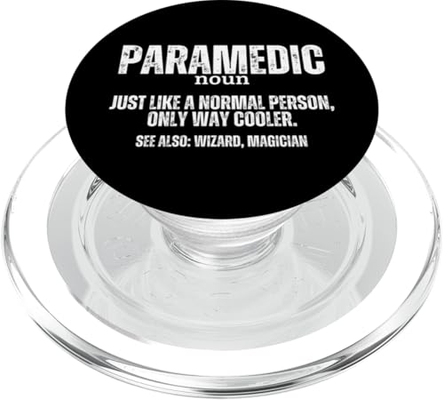 Sanitäter Definition Lustig EMS EMT Sanitäter PopSockets PopGrip für MagSafe von Emergency Medical Technician EMT Paramedic