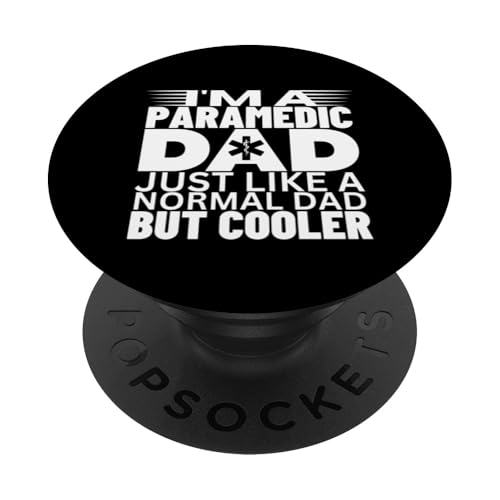 Sanitäter Papa wie ein normaler aber cooler lustiger EMT Sanitäter PopSockets Klebender PopGrip von Emergency Medical Technician EMT Paramedic