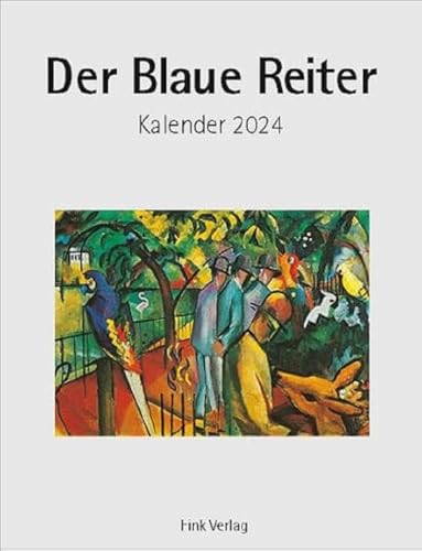 Der Blaue Reiter 2024: Kunst-Einsteckkalender von Emil Fink Verlag