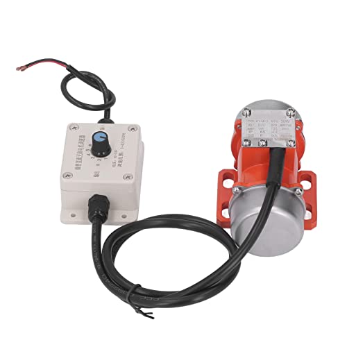 Elektrischer Vibrationsmotor, 4000 U/min, 30 W, einstellbarer energiesparender DC-Vibrationsmotor, Aluminiumlegierung, rotes Kupfer, IP65 für Kohle für den Bergbau(#1) von Emoshayoga