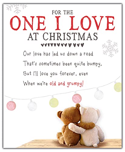 Emotional Rescue One I Love Christmas Card, Nice Words One I Love Christmas Cards, Xmas Card One I Love, Christmas Card For One I Love, Romantic One I Love Christmas Card, Christmas Cards One I Love von Emotional Rescue