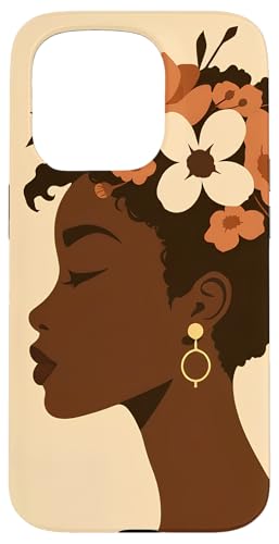 Hülle für iPhone 15 Pro Stärkung der schwarzen feministischen Afroamerikanerin von Empowering Feminine Minimalist Art