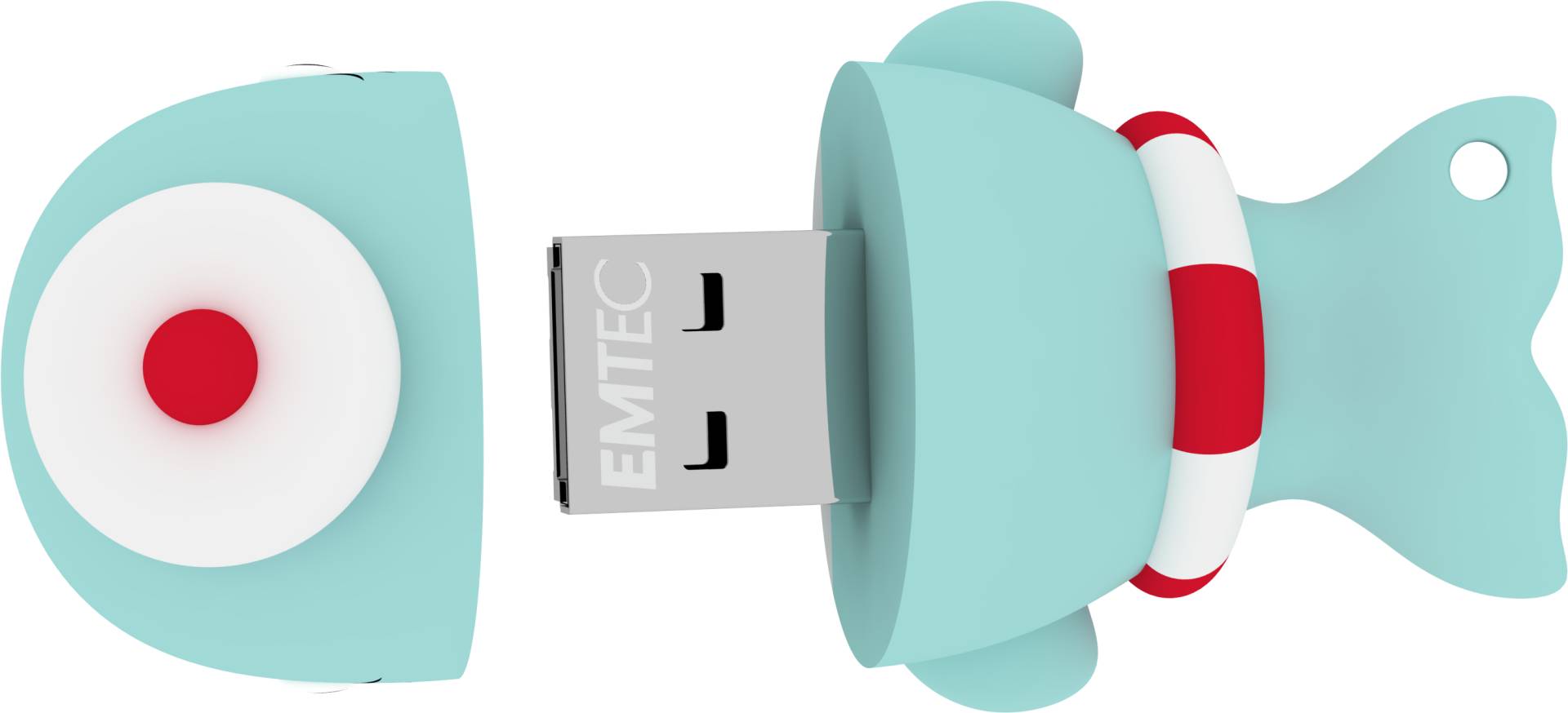 EMTEC Animalitos Marine Range M337 Sailor Whale - USB-Flash-Laufwerk - 16GB - USB2.0 (ECMMD16GM337) von Emtec