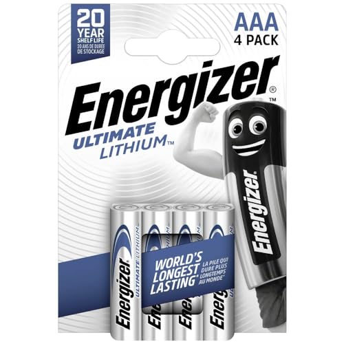 Energizer AAA Batterien, Ultimate Lithium Batterie, 4 Stück von Energizer