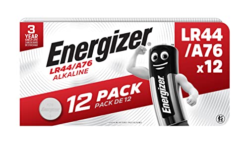 Energizer - Packung mit 12 LR44-Batterien von Energizer