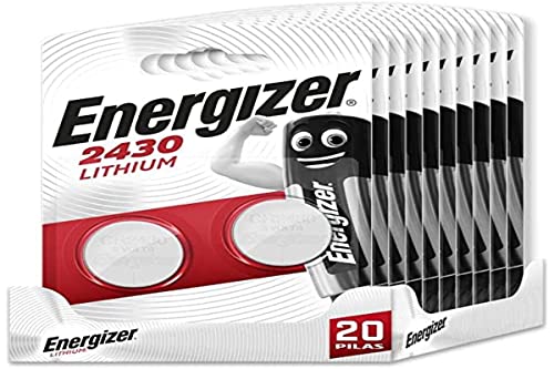 Energizer - Packung mit 20 speziellen 2430 Batterien für einen Bedarf, kein Quecksilber und Leistung für kleine Geräte von Energizer