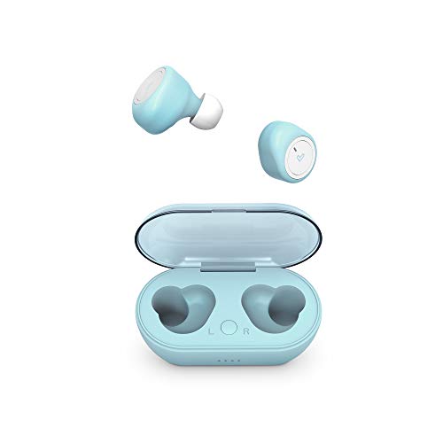 Energy Sistem Earphones Urban 1 True Wireless Bluish (Bluetooth Kabellose Ohrhörer mit eingebautem Mikrofon, Ladebox, In-Ear-Kopfhörer für iPhone Samsung, Huawei, BT 5.0, Open&Play, Charging Case) Blau von Energy Sistem