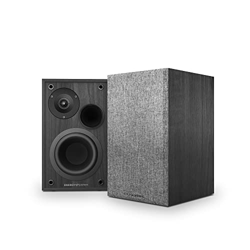 Energy Sistem Studio Monitor 2 Bluetooth (Aktivlautsprecher 2.0, Bluetooth 5.0, 2 RCA-Eingänge, 50 W, MDF-Gehäuse) von Energy Sistem