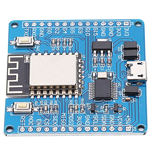 ESP8266 Entwicklungsboard, Entwicklungsboard Modul Entwicklungsboard PCB Entwicklungsboard für Python mit 2 X Pin Header für Entwicklungsboard von Entatial