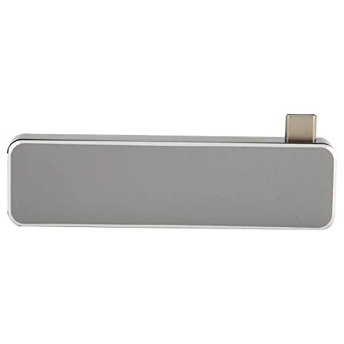 Typ-C-zu-Speicherkarten-Adapter, Plug and Read 5 in 1 Typ-C-Adapter Kleiner tragbarer Aluminiumlegierung für Mobiltelefon für Tablet von Entatial