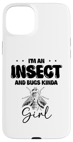 Hülle für iPhone 15 Plus Ich bin ein Mädchen mit Insekten und Käfern von Entomology Bug Lover Entomologist Gifts