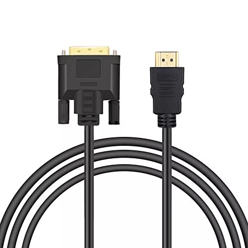 Eono HDMI auf DVI Adapter Kabel, 3m HDMI DVI Adapterkabel mit 1080P Highspeed Full HD 24+1 DVI auf HDMI Bidirektional Konverter Compatible with Roku, Xbox One, Laptop, Blue-Ray von Eono