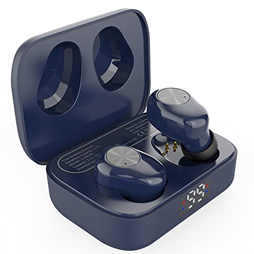 Eono Kabellos-kopfhörer-Eonobuds 1-Bluetooth-kopfhörer mit klarem Klang, IPX7 wasserfest, USB-C-Ladung, Bluetooth Sport-Kopfhörer-In-Ear Ohrhörer für Arbeit, Home Office(Azul) von Eono