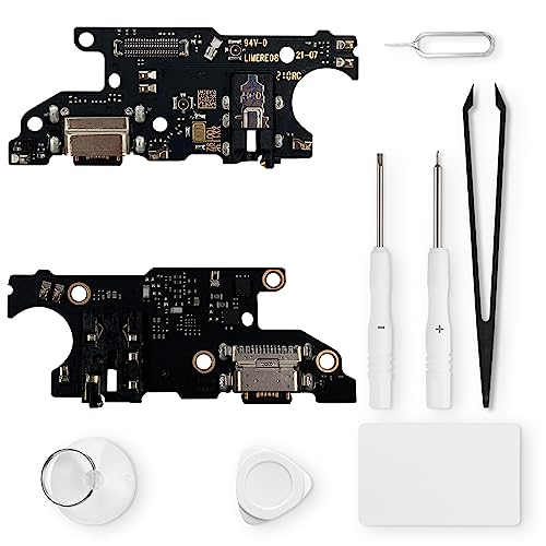 Eonpam ladebuchse ersatz für Xiaomi Redmi Note 9T Charging Port USB Ladeanschluss Mikrofon Kopfhörerbuchse mit Reparaturset von Eonpam