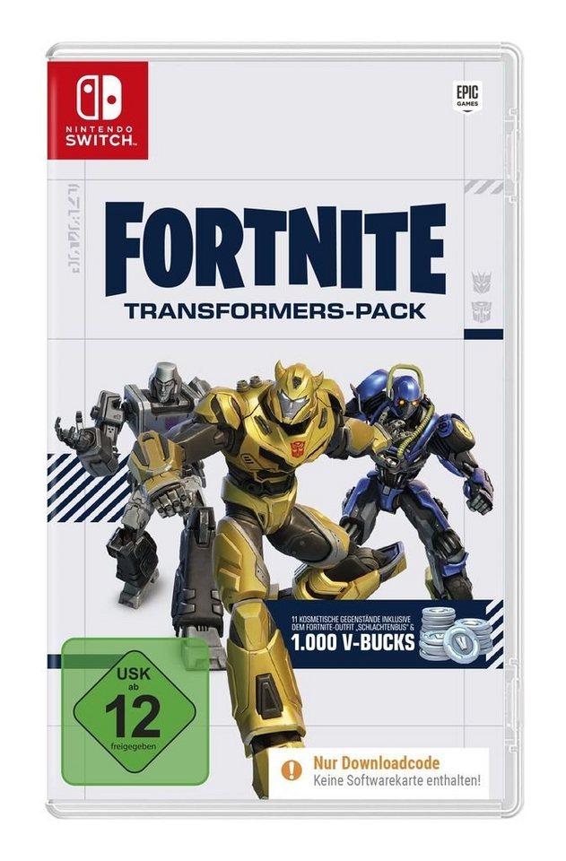 Fortnite Transformers Pack (Code in a Box) Nintendo Switch von Epic Games