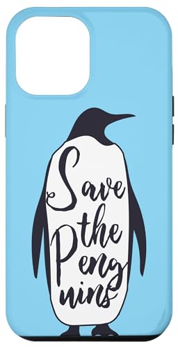 Hülle für iPhone 12 Pro Max Rette die Pinguine Süßer Pinguin-Liebhaber von Epic Love Designs