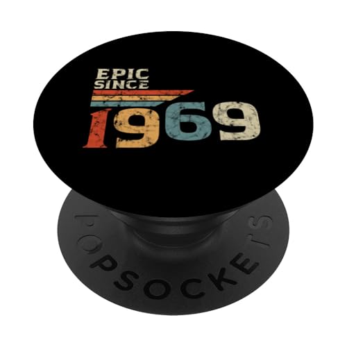 Epic since 1969 Original Vintage Birthday Est Ausgabe 1969 PopSockets Klebender PopGrip von Epic since Birthday Original Vintage Retro