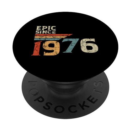 Epic since 1976 Original Vintage Birthday Est Ausgabe 1976 PopSockets Klebender PopGrip von Epic since Birthday Original Vintage Retro