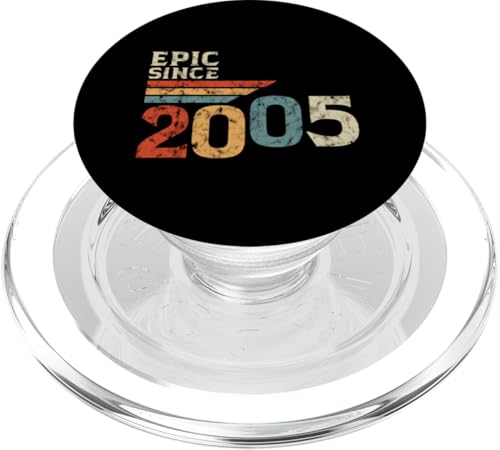 Epic since 2005 Original Vintage Birthday Est Ausgabe 2005 PopSockets PopGrip für MagSafe von Epic since Birthday Original Vintage Retro