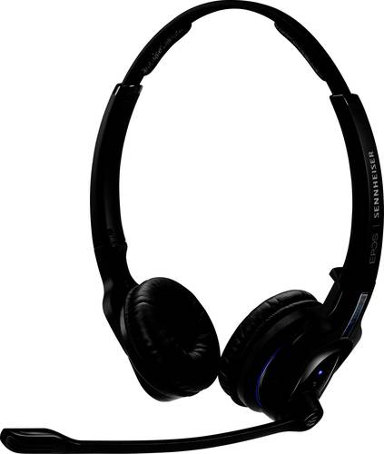 EPOS IMPACT MB Pro 2 Telefon On Ear Headset Bluetooth® Stereo Schwarz Noise Cancelling von Epos