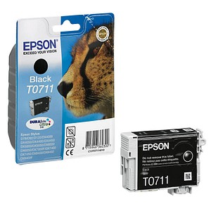 EPSON T0711  schwarz Druckerpatrone von Epson